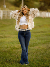 Load image into Gallery viewer, Fiona High Waisted Bell Bottom Flare Jeans - Medium Wash Denim