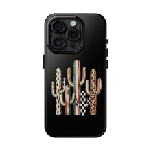 Load image into Gallery viewer, Boho Cactus Trio Phone Case | Tough Phone Case