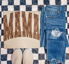 Load image into Gallery viewer, Mama Checkered Tee