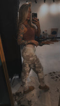 Load image into Gallery viewer, Camo Sherpa Jogger Pants
