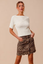 Load image into Gallery viewer, The Annie Leopard Skirt