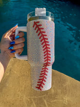 Load image into Gallery viewer, Sports Rhinestone Tumblers