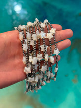 Load image into Gallery viewer, Freshwater Star Necklace – Sterling Silver Pearls