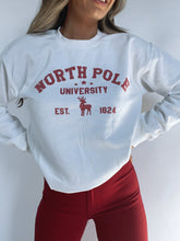 Load image into Gallery viewer, Viral North Pole University Crewneck