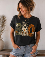 Load image into Gallery viewer, Boo Ghost Halloween Graphic Tee