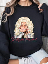 Load image into Gallery viewer, Dolly For President Graphic