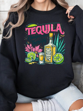 Load image into Gallery viewer, Tequila Cheaper Than Therapy Graphic