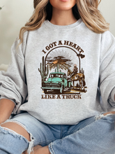 Load image into Gallery viewer, Heart Like A Truck Graphic