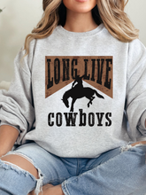 Load image into Gallery viewer, Long Live Cowboys Vintage Graphic