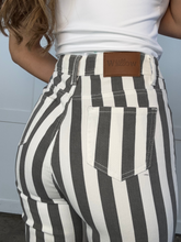 Load image into Gallery viewer, Farrah Broadway Girl Striped Flares