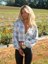 Load image into Gallery viewer, Rory Plaid Cropped Flannel