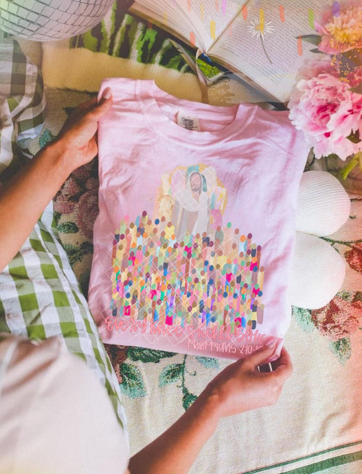 Every knee shall bow colorful -  Multiple Styles