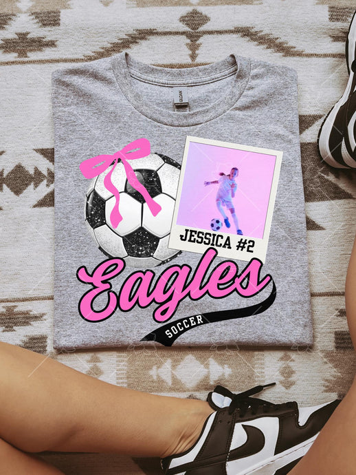 Custom Soccer Polaroid- Multiple Styles PLEASE READ DESCRIPTION