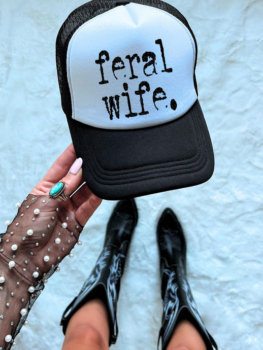 Feral Wife Trucker Hat