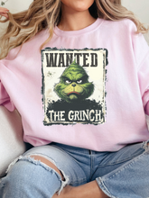 Load image into Gallery viewer, Holiday Mischief Graphic - Grinch Wanted