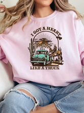 Load image into Gallery viewer, Heart Like A Truck Graphic
