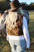 Load image into Gallery viewer, The Leopard Fur Vest