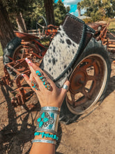 Load image into Gallery viewer, The Elva (Black Leather) Wallet a Haute Southern Hyde by Beth Marie Exclusive