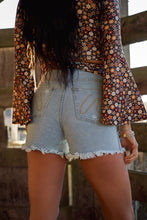 Load image into Gallery viewer, Brooke High Waisted Denim Shorts