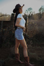 Load image into Gallery viewer, Breanne Distressed High Rise Shorts