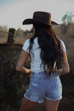 Load image into Gallery viewer, Breanne Distressed High Rise Shorts