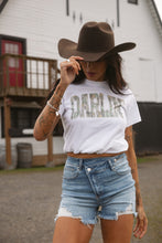 Load image into Gallery viewer, Lindsey Asymmetrical Distressed Shorts- Medium Wash