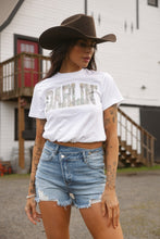 Load image into Gallery viewer, Lindsey Asymmetrical Distressed Shorts- Medium Wash