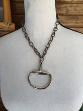 Load image into Gallery viewer, The Half Bit Necklace - Silver