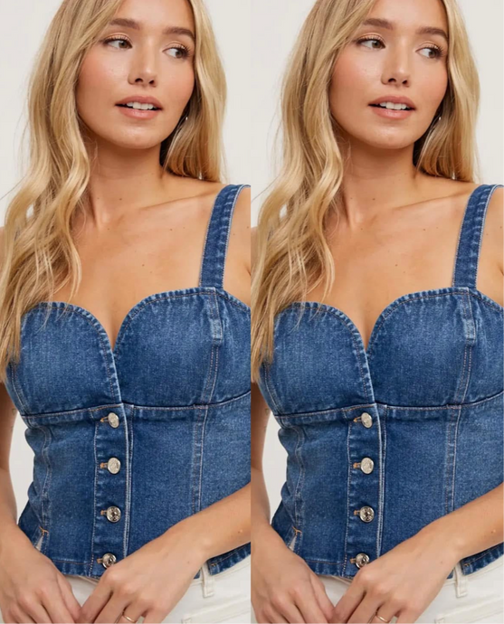 Denim Top