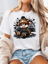 Load image into Gallery viewer, Work Hard, Moo Hard Graphic