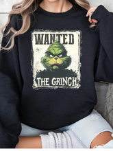 Load image into Gallery viewer, Holiday Mischief Graphic - Grinch Wanted