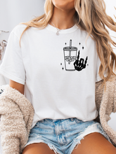 Load image into Gallery viewer, Fueled By Iced Coffee Graphic (Front &amp; Back)