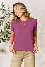 Load image into Gallery viewer, Renee Round Neck Short Sleeve T-Shirt