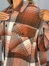 Load image into Gallery viewer, Laylie Plaid Flannel – Oversized Long Sleeve