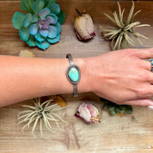 Load image into Gallery viewer, ***Copper &amp; Turquoise Cuff Bracelet