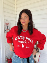Load image into Gallery viewer, Viral North Pole University Crewneck