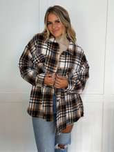 Load image into Gallery viewer, Laylie Plaid Flannel – Oversized Long Sleeve