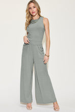 Load image into Gallery viewer, It Takes Two to Tango Tank and Wide Leg Pants Set