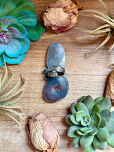 Load image into Gallery viewer, MJ Two-Stone Blue Turquoise Statement Ring