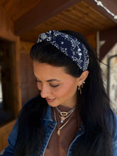 Load image into Gallery viewer, Belle Knotted Bandana Headband