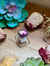 Load image into Gallery viewer, square ring mj purple