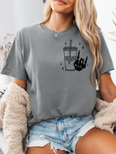 Load image into Gallery viewer, Fueled By Iced Coffee Graphic (Front &amp; Back)