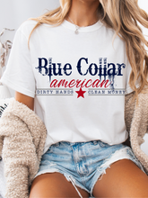 Load image into Gallery viewer, Blue Collar American Graphic