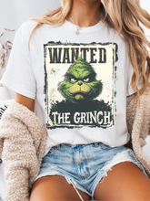 Load image into Gallery viewer, Holiday Mischief Graphic - Grinch Wanted