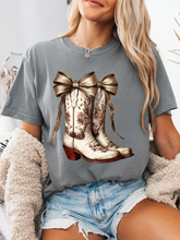 Load image into Gallery viewer, Dusty Boots Collection Beige Graphic