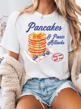 Load image into Gallery viewer, Pancakes and Panic Attacks Graphic