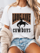 Load image into Gallery viewer, Long Live Cowboys Vintage Graphic