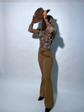 Load image into Gallery viewer, Fiona High Waisted Bell Bottom Flare Jeans - Mocha