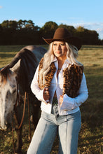 Load image into Gallery viewer, The Leopard Fur Vest