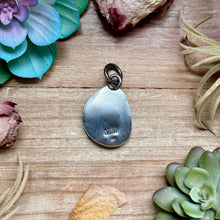 Load image into Gallery viewer, MJ Freeform Turquoise Pendant – Sterling Silver